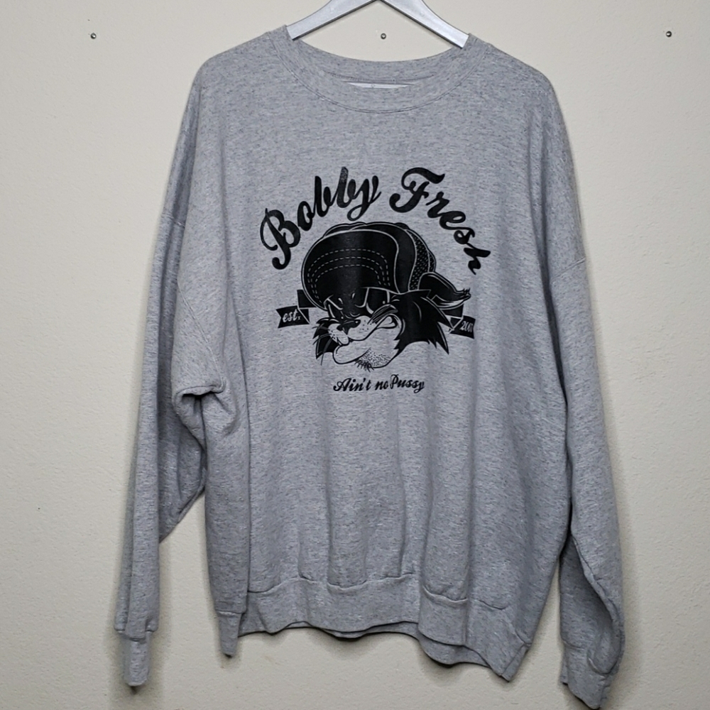 Bobby Fresh Crewneck Sweater Big and Tall 4xl